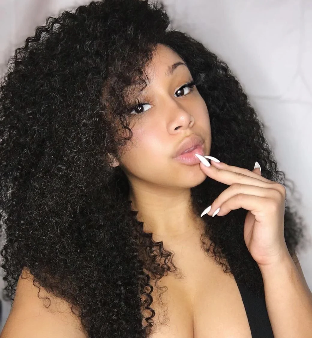 Vshow Kinky Curly Lace Front Wigs Long Hair 13x4 Lace Wigs 250% Density Full Wigs For Black Women - Image 5