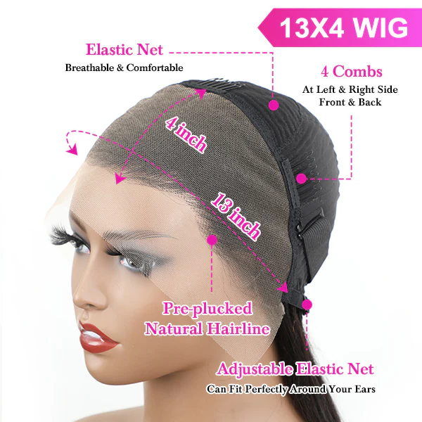 VSHOW Bob Straight Human Hair Lace Front Wigs Short Wigs That Look Real - Image 4