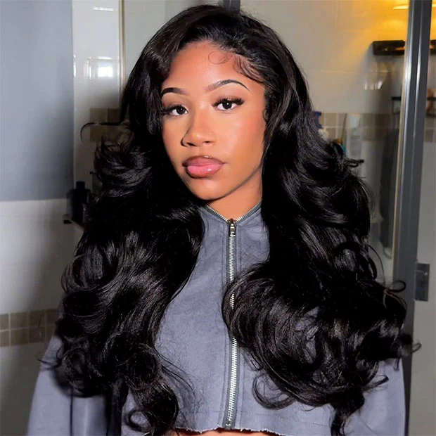 Vshow Butterfly Cut Yaki Body V Part Wigs With Drawstring 100% Human Hair Wigs - Image 3