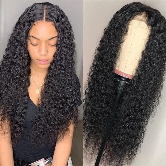 VSHOW Kinky Curly Wig Human Hair Wigs for Women 5x5 Lace Closure Wig Curly Human Hair Wig Lace Wigs - Image 6