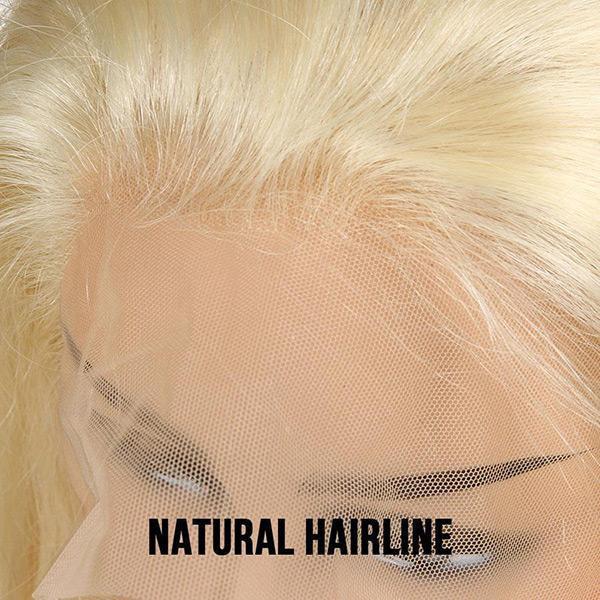VSHOW Honey Blonde Hair Body Wave Hair Styles 613 Hair Color Lace Front Human Hair Wigs 180% Density - Image 8