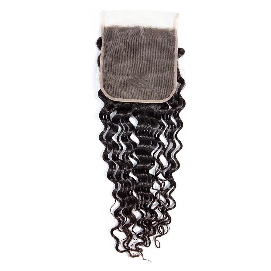 VSHOW HAIR Premium 9A Brazilian Virgin Human Hair Deep Wave 3 or 4 Bundles with Closure Popular Sizes - Image 3