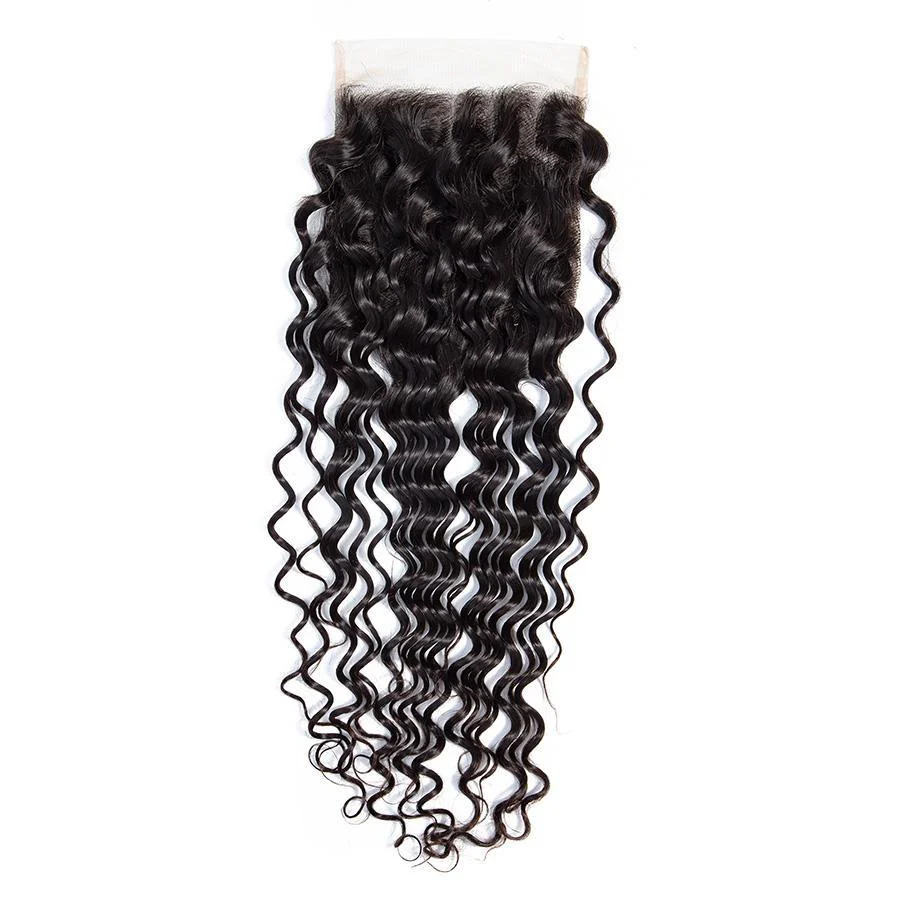 VSHOW HAIR Premium 9A Brazilian Virgin Human Hair Deep Wave 3 or 4 Bundles with Closure Popular Sizes - Image 7