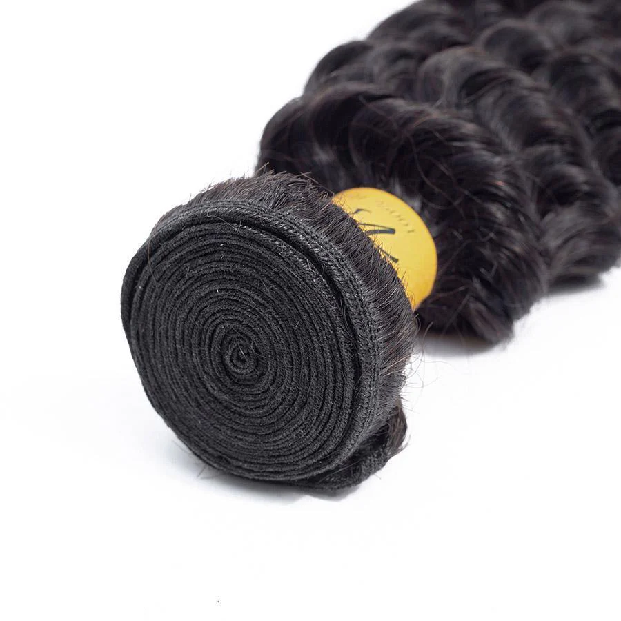 VSHOW HAIR Premium 9A Brazilian Virgin Human Hair Deep Wave 3 or 4 Bundles with Closure Popular Sizes - Image 9