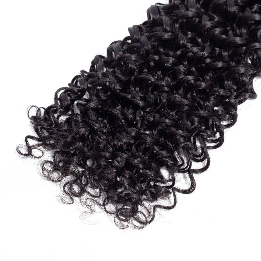 VSHOW HAIR Premium 9A Virgin Human Hair Sample Water Wave 1 or 2 Bundles Natural Black - Image 7