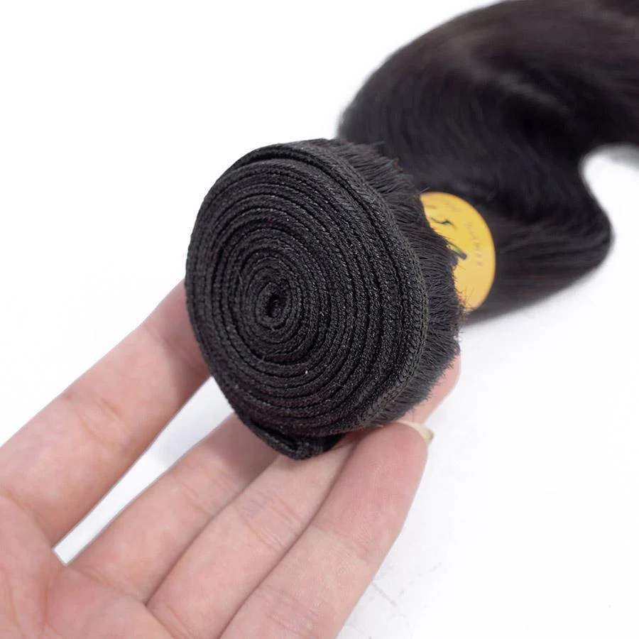 VSHOW HAIR Premium 9A Malaysian Virgin Human Hair Body Wave 3 or 4 Bundles with Closure Popular Sizes - Image 9