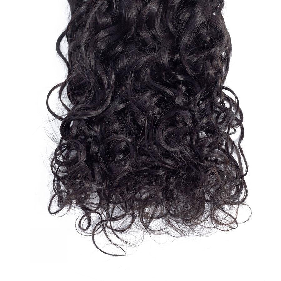 VSHOW HAIR Premium 9A Peruvian Human Virgin Hair Natural Wave Natural Black 3 Bundles Deal - Image 9