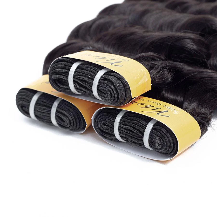 VSHOW HAIR Premium 9A Virgin Human Hair Sample Loose Deep Wave 1 or 2 Bundles Natural Black - Image 7