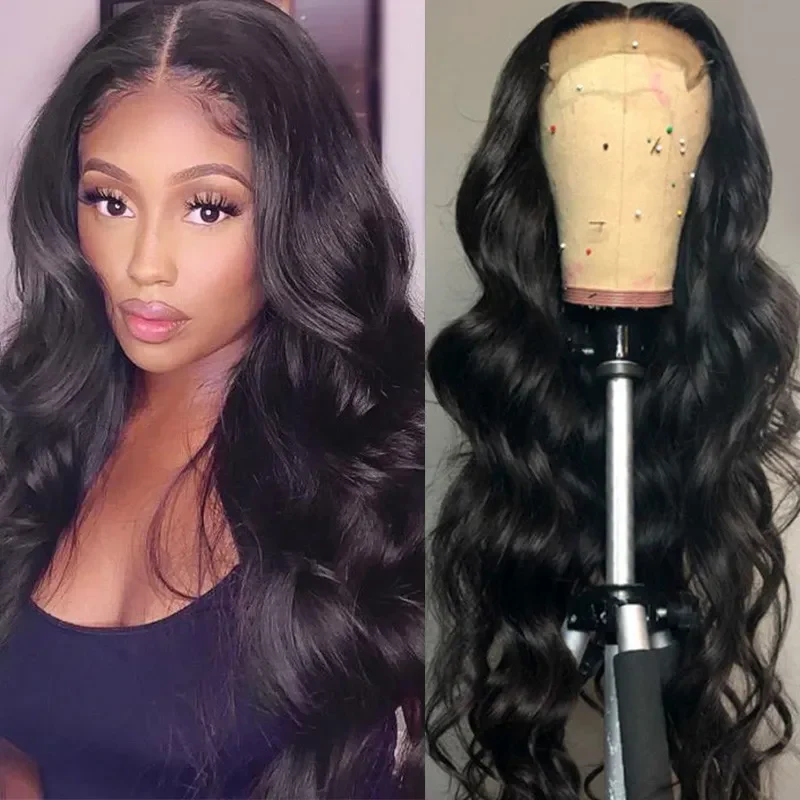 VSHOW HD Lace Bleached Knots Wigs Body Wave Hair 4x4/5x5 Lace Closure Wigs 150% Density - Image 4