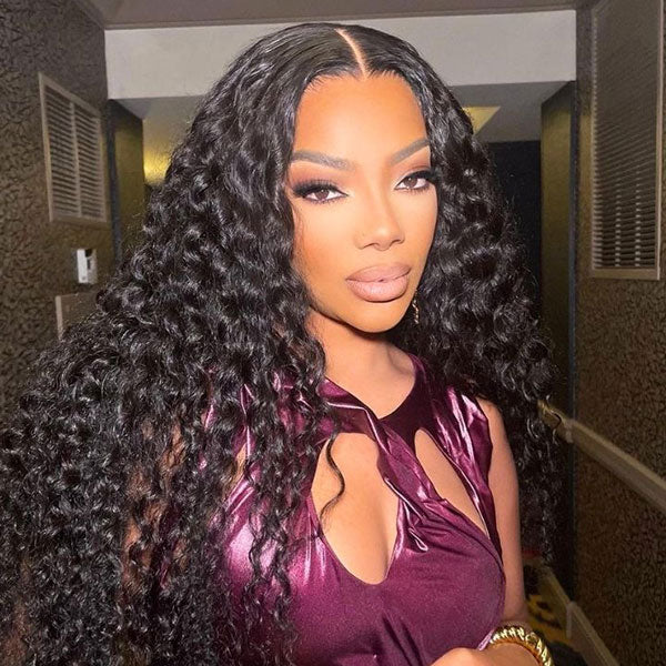 VSHOW Bleached Knots Wigs HD Lace Deep Wave Human Hair Lace Frontal Wigs - Image 3