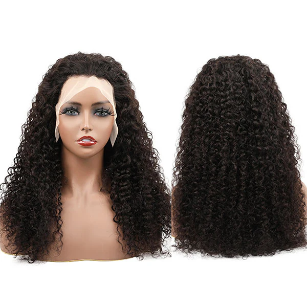 VSHOW Bleached Knots HD Lace Frontal Wigs Water Wave Human Hair Lace Wigs - Image 4