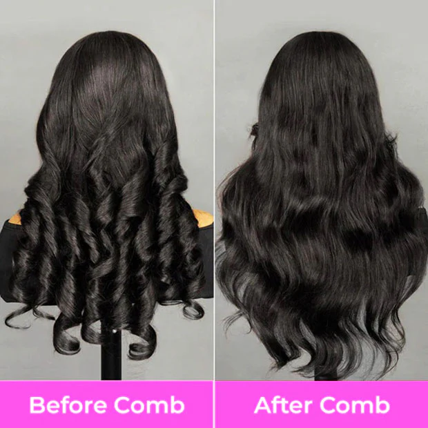 Vshow Layered Cut Glueless Wigs Face Framing Body Wave Human Hair Wig For Women - Image 3