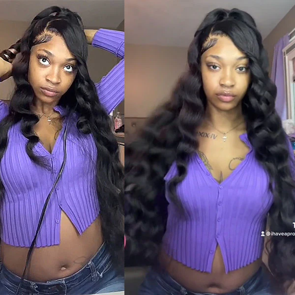VSHOW HD Lace Wigs Body Wave Perm Wavy Lace Front Wigs 13x4 13x6 Swiss HD Lace Wigs Human Hair - Image 4