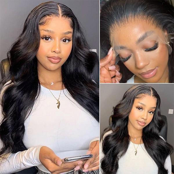 VSHOW HD Lace Wigs Body Wave Perm Wavy Lace Front Wigs 13x4 13x6 Swiss HD Lace Wigs Human Hair - Image 5