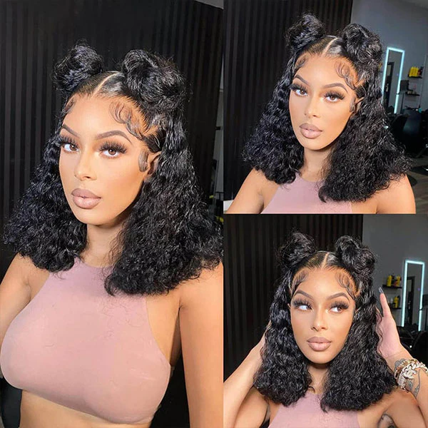 Vshow Water Wave 7x5 Lace Wigs Wear Go Glueless Wigs For Beginners 180% Density - Image 3