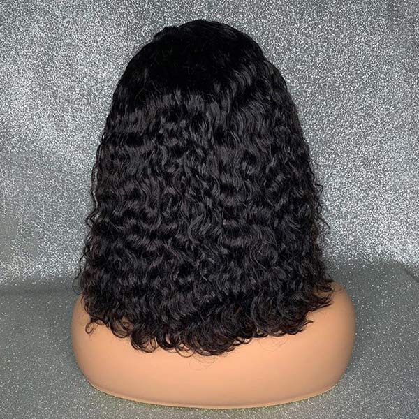 VSHOW Curly Bob Haircut Kinky Curly Hair Short Bob Haircuts Lace Front Wigs Human Hair - Image 5