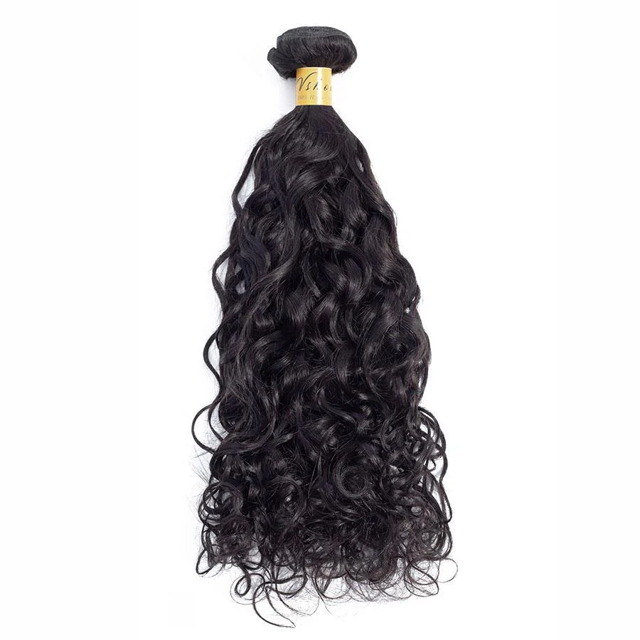 VSHOW HAIR Premium 9A Brazilian Virgin Human Hair Natural Wave 3 or 4 Bundles with Closure Popular Sizes - Image 5