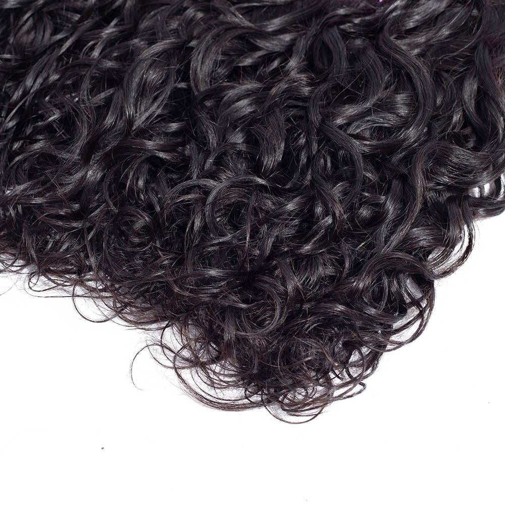 VSHOW HAIR Premium 9A Brazilian Human Virgin Hair Loose Deep Wave Natural Black 3 Bundles Deal - Image 9