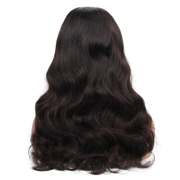 VSHOW Body Wave Human Hair U Part Wigs Natural Black - Image 4