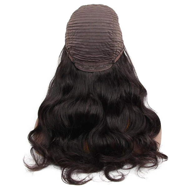 VSHOW Body Wave Human Hair U Part Wigs Natural Black - Image 7