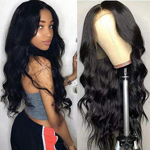 VSHOW Body Wave Hair Styles Natural Wavy Hair Human Hair Lace Front Wigs Pre-plucked Hairline - Image 3