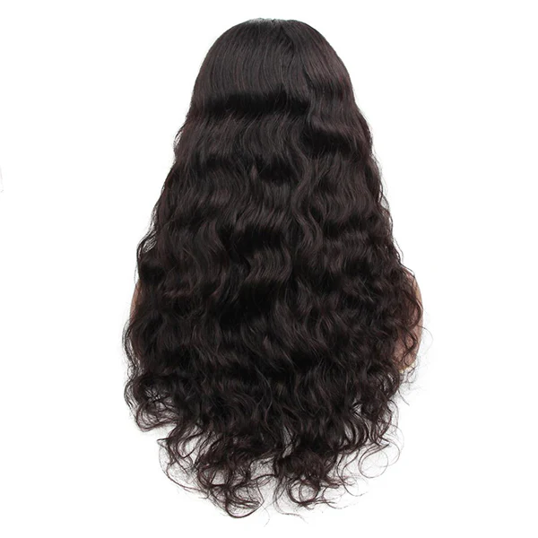 VSHOW HAIR Loose Deep Wave Human Hair U Part Wigs Natural Black - Image 5