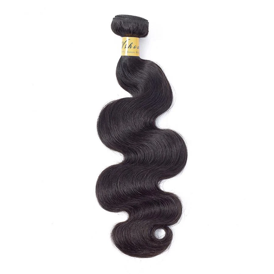 VSHOW HAIR Premium 9A Peruvian Virgin Human Hair Body Wave 3 or 4 Bundles with Closure Popular Sizes - Image 9