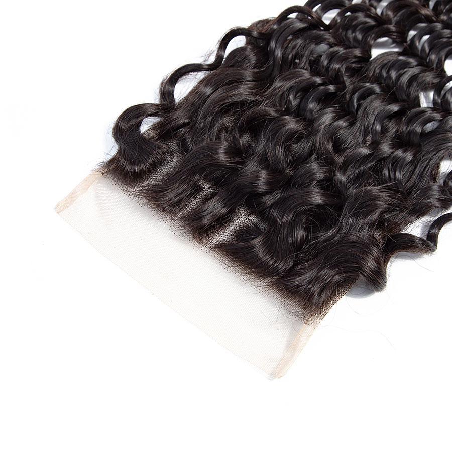 VSHOW HAIR Premium 9A Peruvian Virgin Human Hair Deep Wave 3 or 4 Bundles with Closure Popular Sizes - Image 7