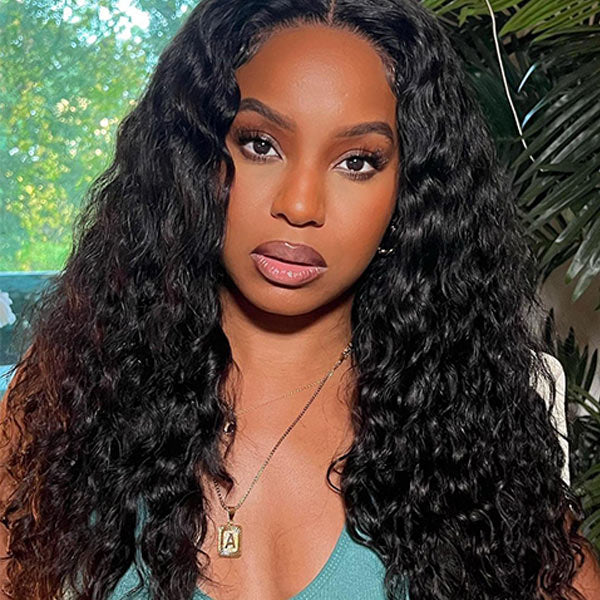 VSHOW Glueless Swiss HD Lace Wigs Wear Go Wig 4x6 Closure Wigs Human Hair 180% Density - Image 3