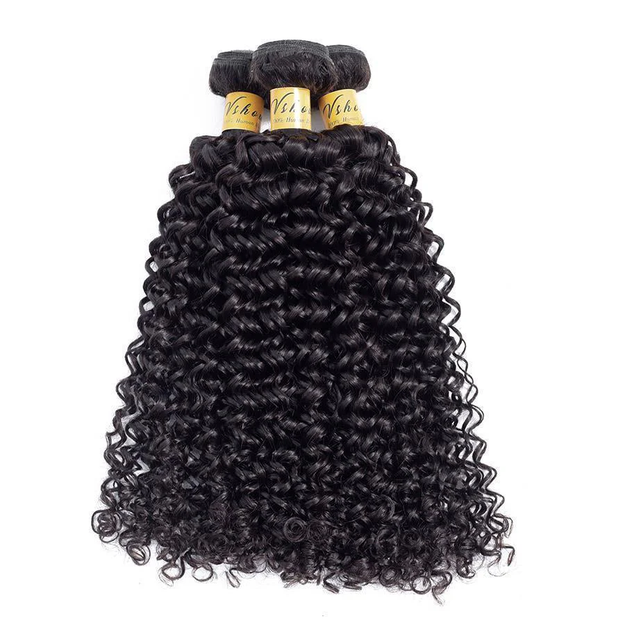 VSHOW HAIR Premium 9A Indian Virgin Human Hair Water Wave 3 or 4 Bundles with Closure - Image 2