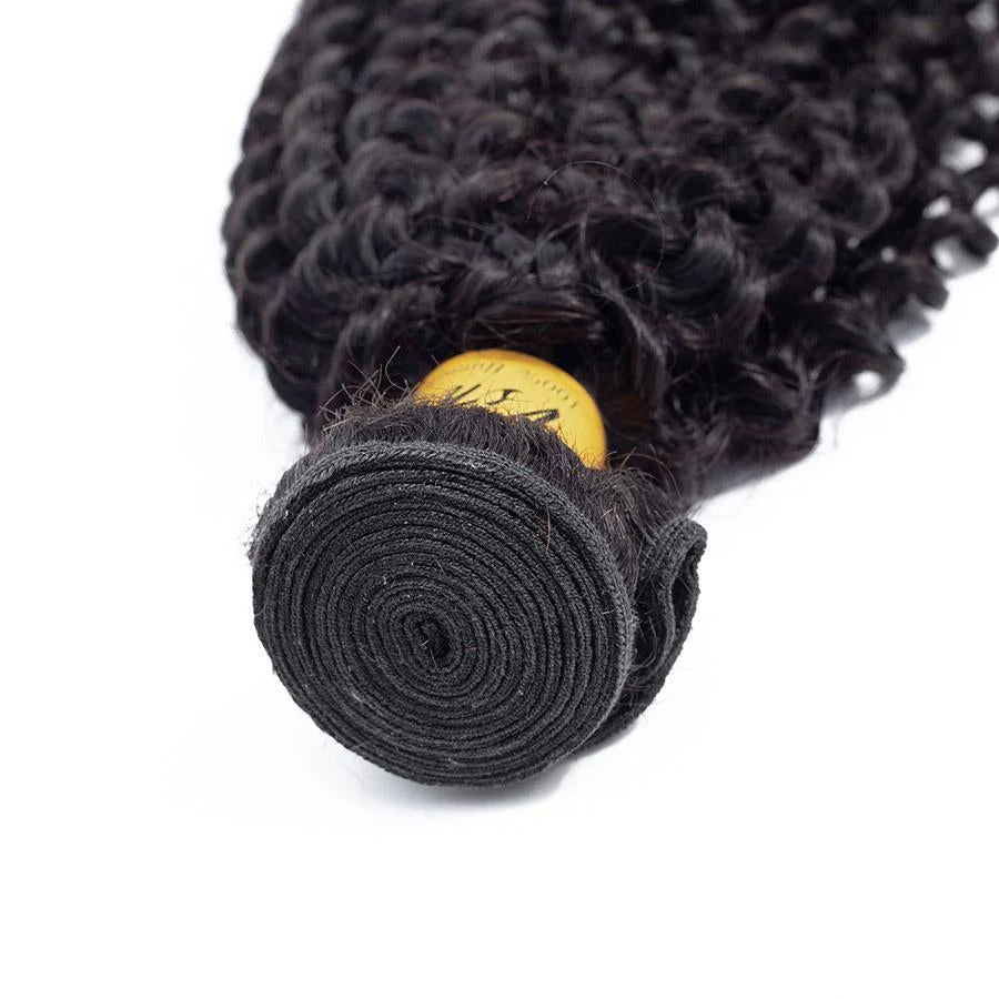 VSHOW HAIR Premium 9A Peruvian Human Virgin Hair Kinky Curly Natural Black 3 Bundles Deal - Image 7