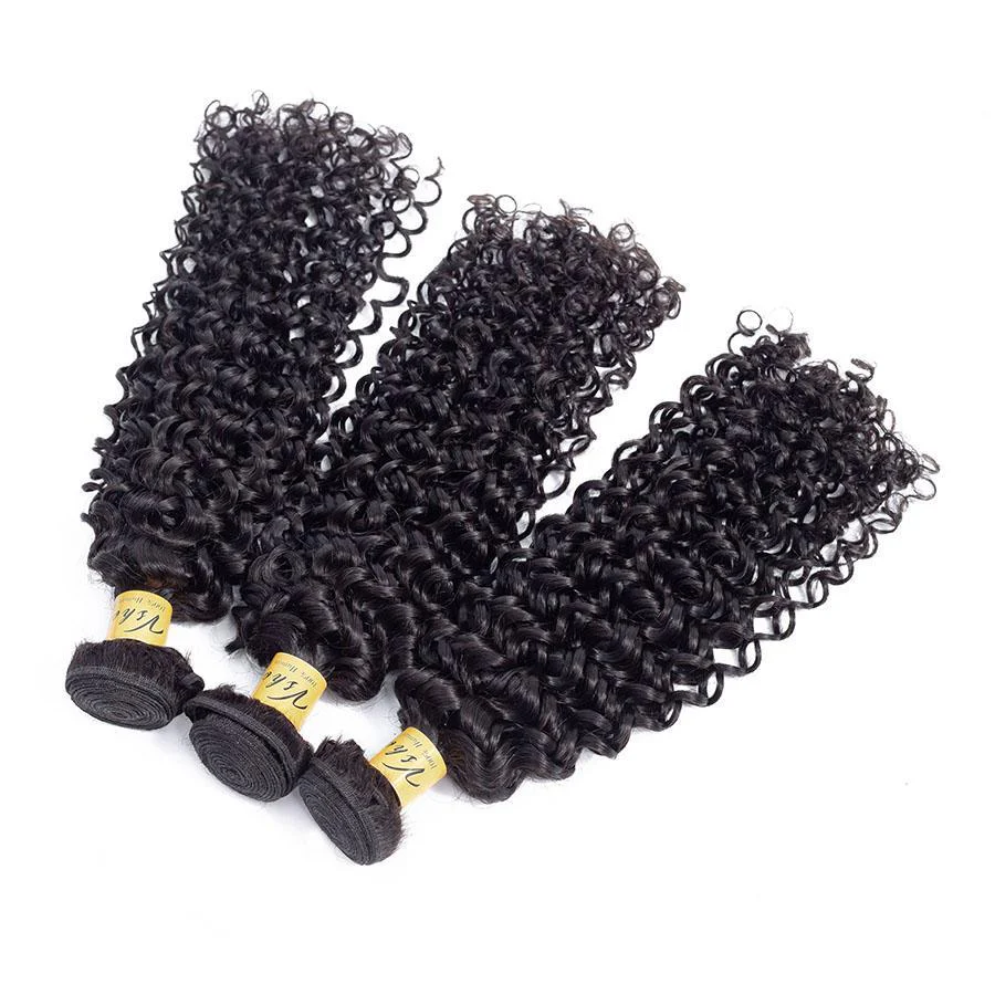 VSHOW HAIR Premium 9A Indian Virgin Human Hair Water Wave 3 or 4 Bundles with Closure Popular Sizes - Image 10