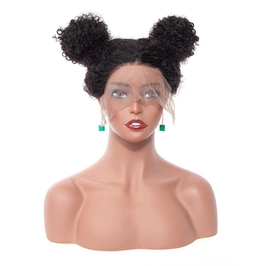 VSHOW Full Lace Wig Kinky Curly Human Hair Wigs Pre Plucked Curly Wigs for Women - Image 6