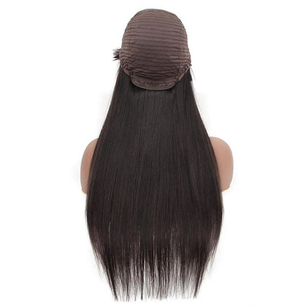 VSHOW Human Hair Wigs Straight Human Hair None Lace Wigs with Bangs - Image 6
