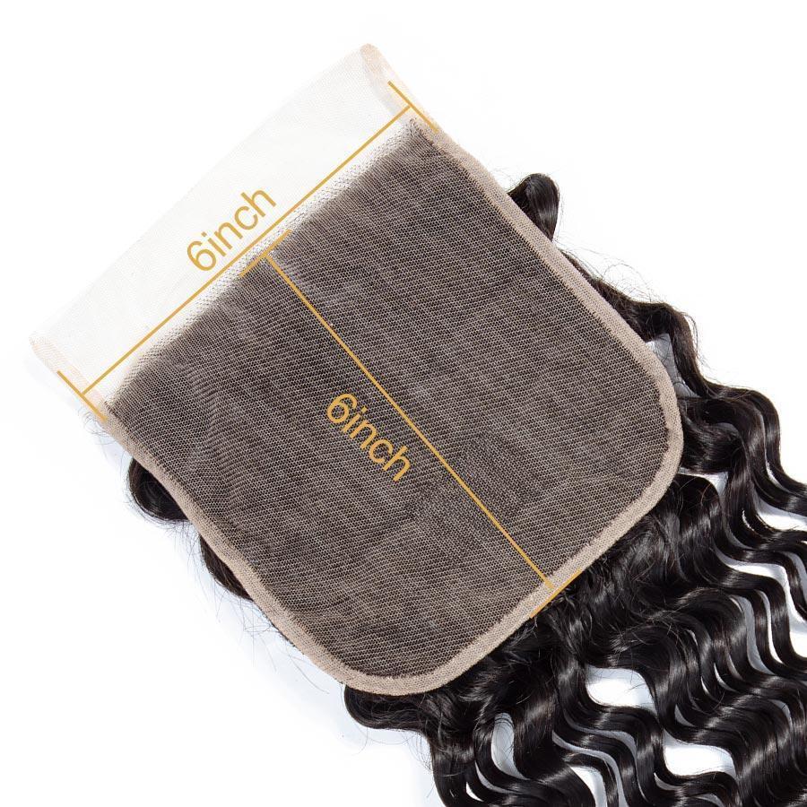 VSHOW HAIR Premium 9A Malaysian Virgin Human Hair Deep Wave 3 or 4 Bundles with Closure Popular Sizes - Image 3