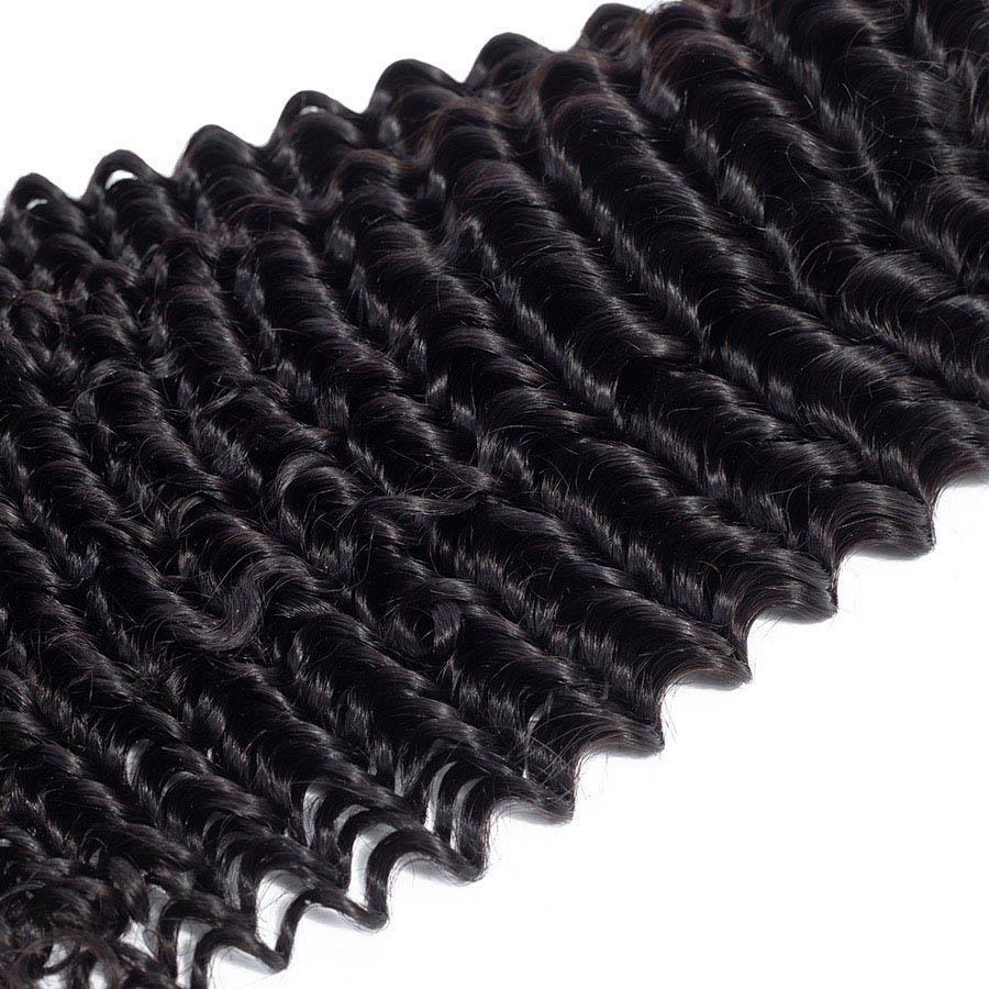 VSHOW HAIR Premium 9A Mongolian Virgin Human Hair Deep Wave 3 or 4 Bundles with Closure Popular Sizes - Image 10