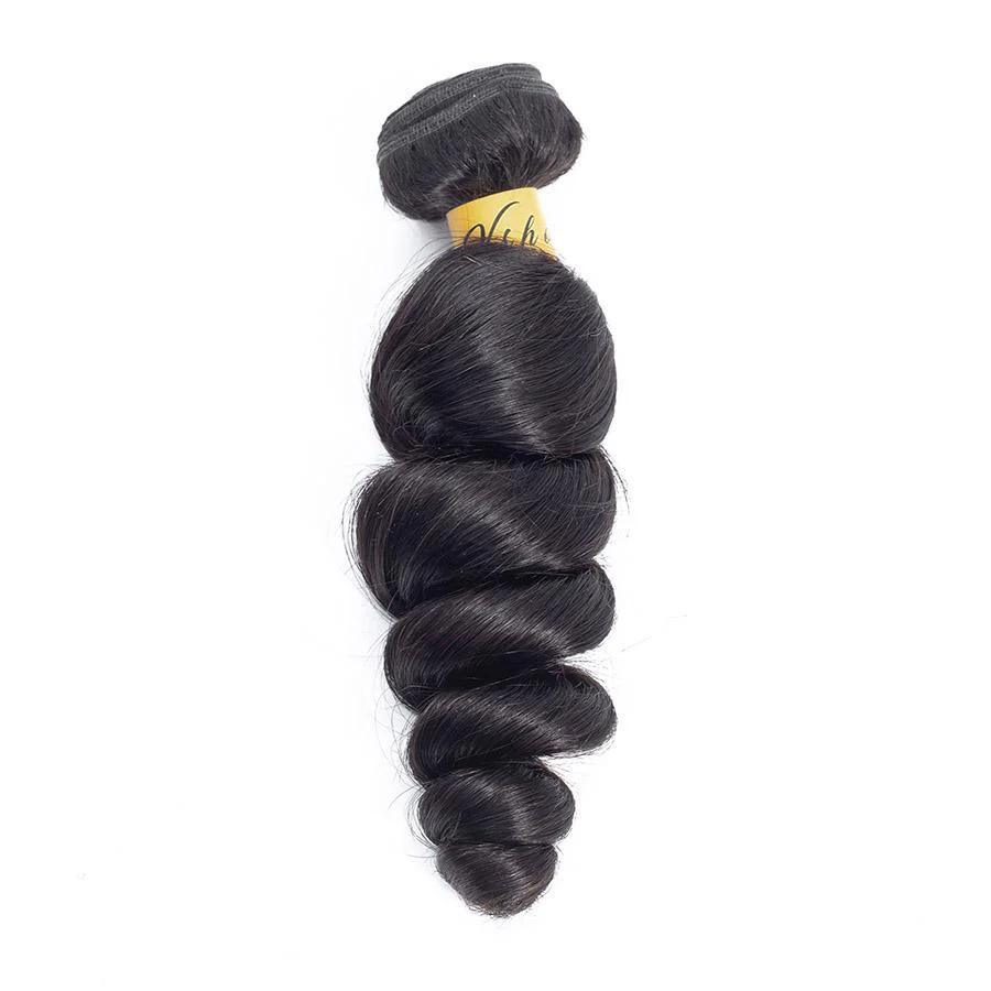 VSHOW HAIR Premium 9A Mongolian Virgin Human Hair Loose Wave 3 or 4 Bundles with Closure Popular Sizes - Image 6