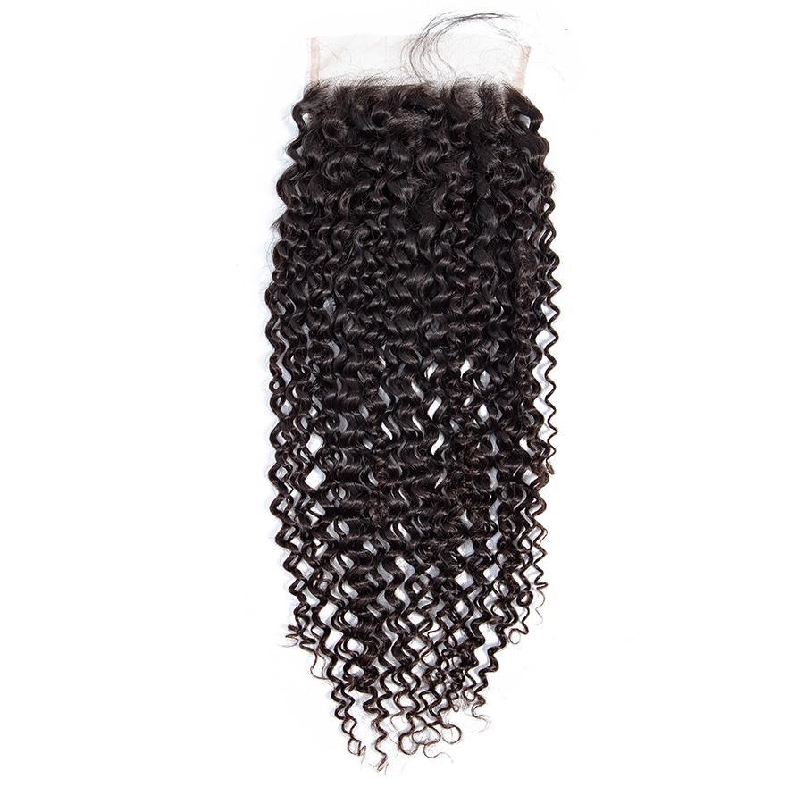 VSHOW HAIR Premium 9A Mongolian Virgin Human Hair Kinky Curly 3 or 4 Bundles with Closure Popular Sizes - Image 5