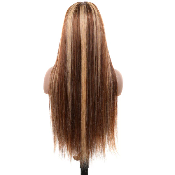 [Fast Shipment] VSHOW Straight Hair Highlight Wig Wear Go Wigs Glueless 10x6 HD Lace Wigs 180% Density - Image 3