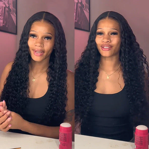 [Fast Shipment]Vshow Glueless 4x6 Swiss HD Lace Wigs Deep Wave Wear Go Wig Human Hair 180% Density - Image 5