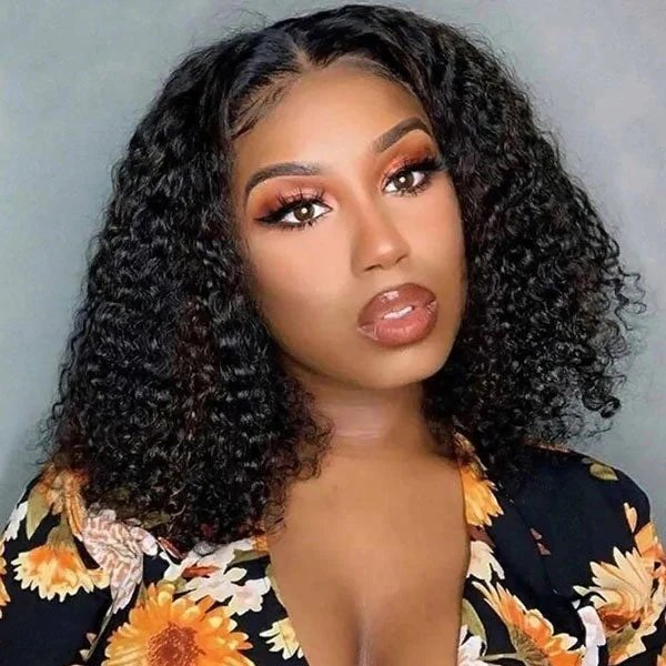 VSHOW 4x4 Lace Wigs Wear Go Glueless Wigs 180% Density Bob Hairstyles Human Hair Wigs - Image 3