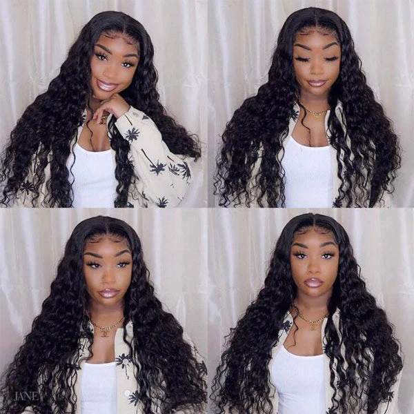 VSHOW Loose Deep Wave Wig Human Hair Pre-Plucked 13x4/13x6 Lace Frontal Wigs Transparent Lace Wig - Image 5