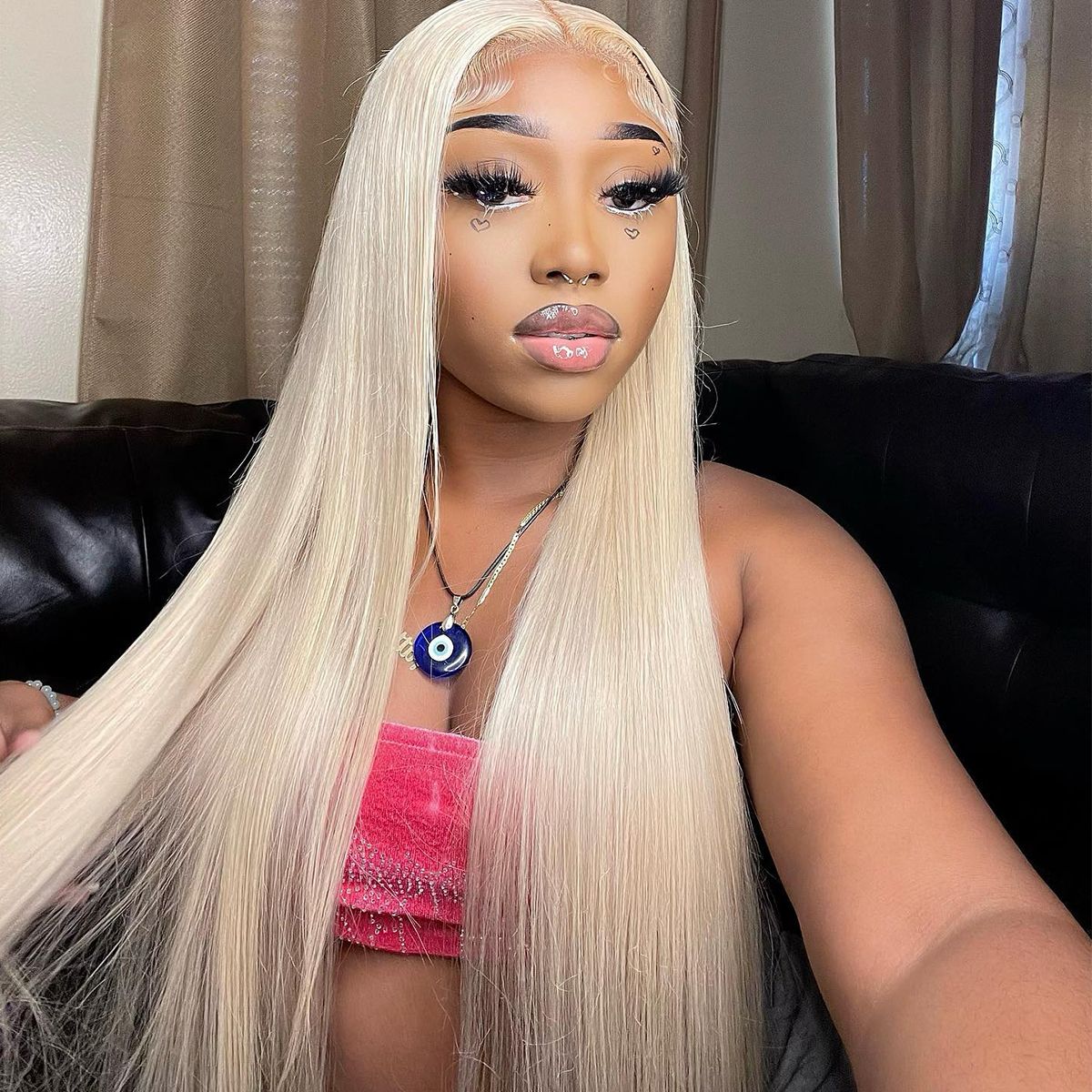 Vshow 613 Honey Blonde Straight Hair Wear Go Glueless Wigs Pre-cut Lace Wigs - Image 4