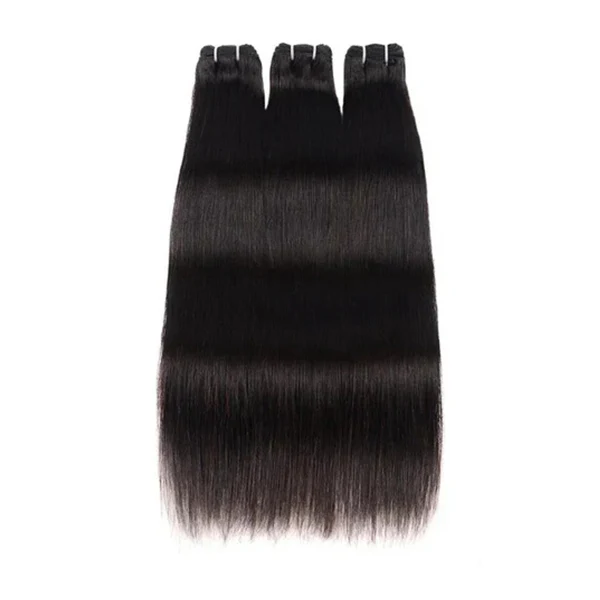 Vshow Hair Raw Hair Bundles Deal 100% Human Hair Double Weft 3 Pieces - Image 2