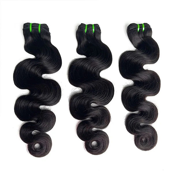 Vshow Hair Raw Hair Bundles Deal 100% Human Hair Double Weft 3 Pieces - Image 3