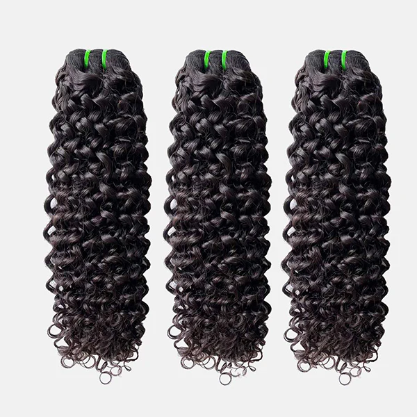 Vshow Hair Raw Hair Bundles Deal 100% Human Hair Double Weft 3 Pieces - Image 4