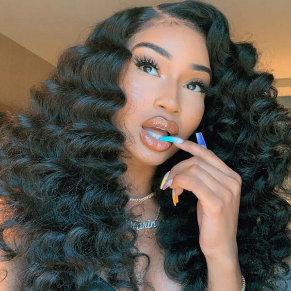 Vshow Wand Curls Wear Go Glueless Wigs 10X6 Pre-cut Lace Front Wigs With Pre Plucked Hairline - Image 4