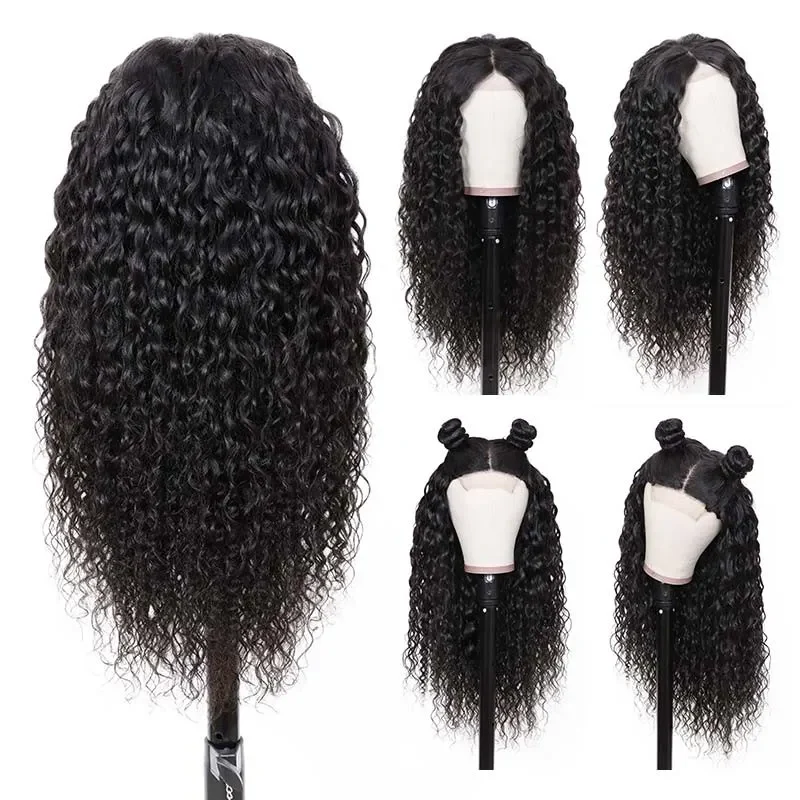VSHOW Human Hair Wigs Water Wave Hair Lace Front Wigs For Women Wigs 13X4 13X6 Curly Wigs - Image 3
