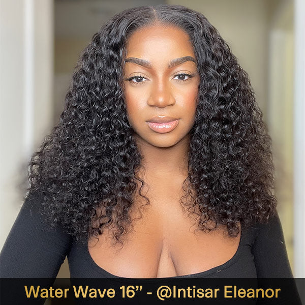 Bob Wigs Water Wave Wear Go Glueless Wigs 4x6 HD Lace Closure Wigs - Image 5