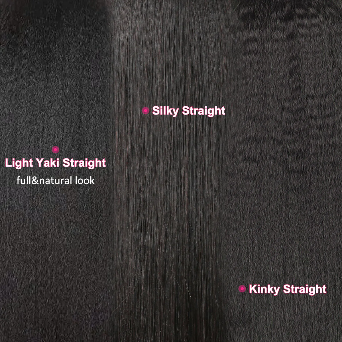 Vshow Light Yaki Straight Human Hair Glueless Wigs For Beginners 10X6 Parting Max Lace Front Wear Go Wigs - Image 4